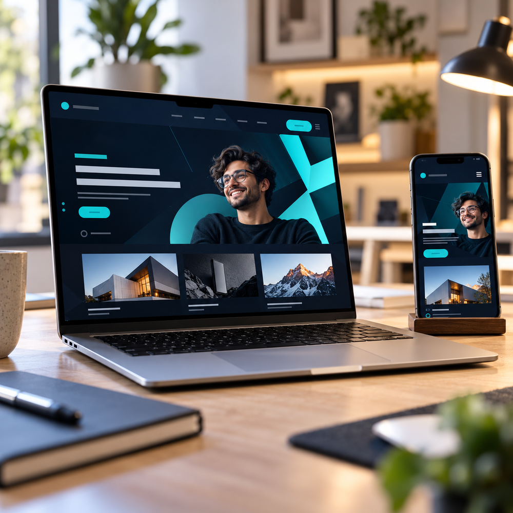 The Web Tech creative project preview