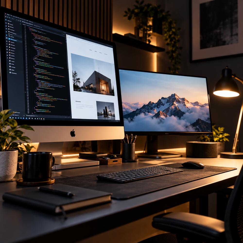 The Web Tech creative project preview